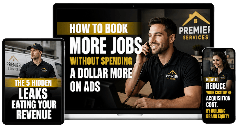 Workshop modules: the 5 hidden leaks eating your revenue, how to book more jobs without spending more on ads, and how to reduce customer acquisition cost